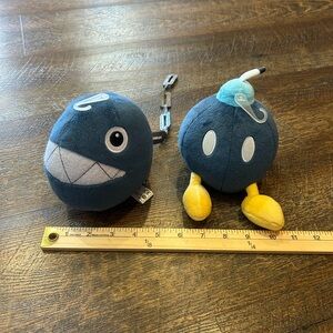 Nintendo Ball & Chain and Bomb Plush Characters